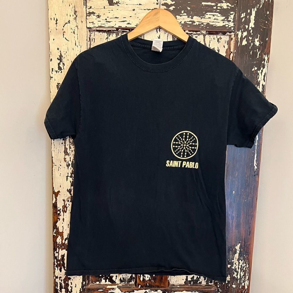 Yeezy Saint Pablo Tour logo print T-shirt. Size Medium. Unisex.